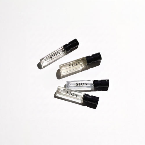 STOA Discovery Set of four perfume sample vials